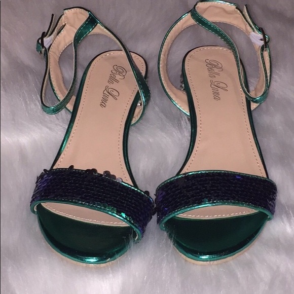 ✳️Mermaid  Heels size 7.5 left! ✳️ - Picture 6 of 8
